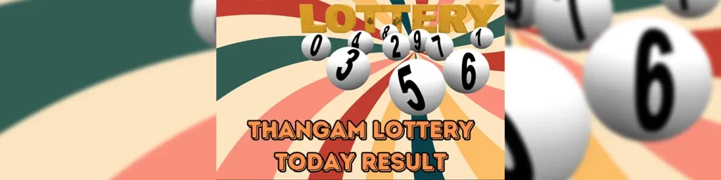 thangam lottery today result