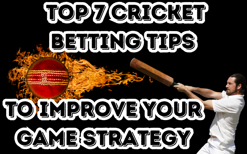 Top 7 Cricket Betting Tips to Improve Your Game Strategy